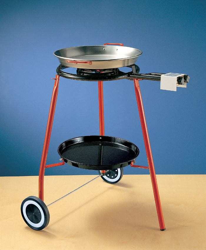 Reber 30158N Σετ Εστία Υγρερίου Φ-40cm + Βάση + Τηγάνι Φ-42cm (3 Σε 1)