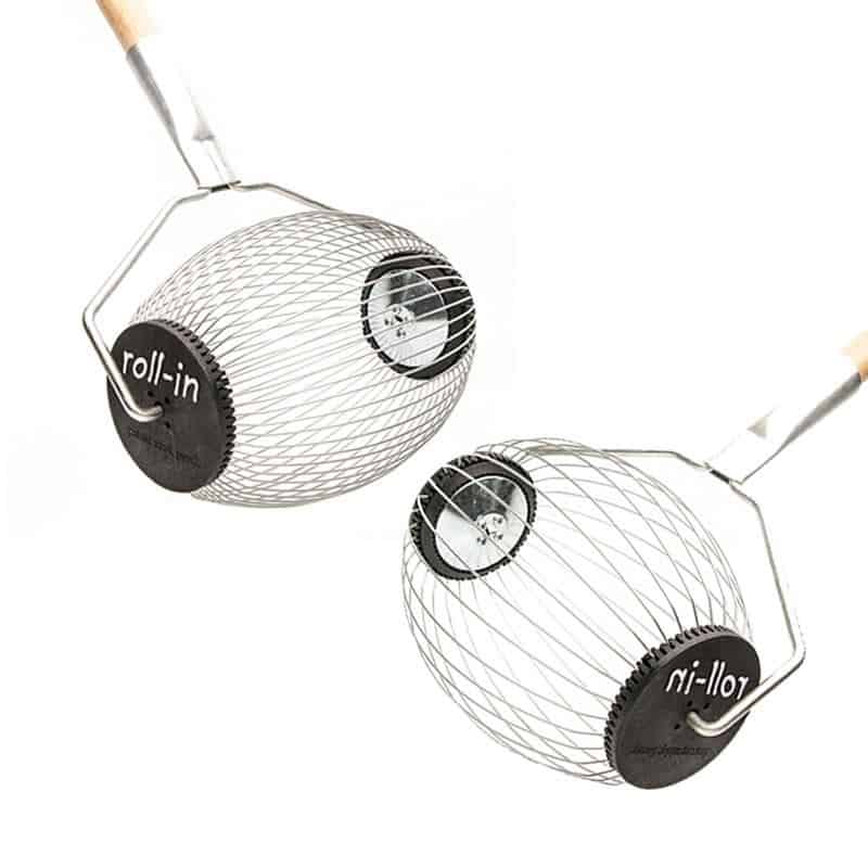 Roll In 023-101 Small SS Συλλέκτης Καρπών Χωρητικότητας 3.5lt (Χωρίς Συσκευασία)