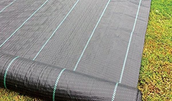 Grasher 2012-1 Μαύρο Νάιλον Εδαφοκάλυψης 1x50m (Με Διαγράμμιση)