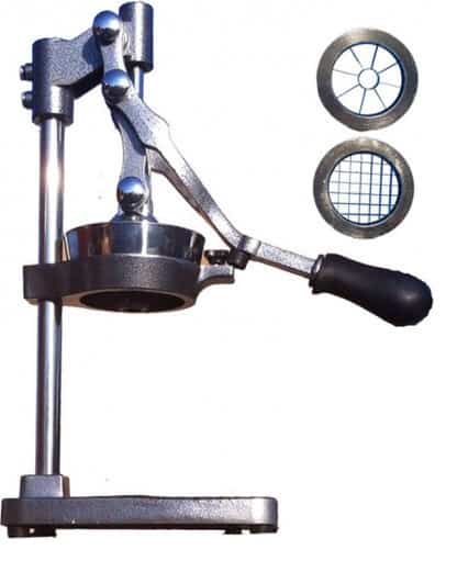 Teoxa AEG-12239 Χειροκίνητος Μεταλλικός Αποχυμωτής Ροδιού - Εσπεριδοειδών & Κοπής Πατάτας - Φρούτων 4 Σε 1 (Δύναμη Πίεσης 210kg)