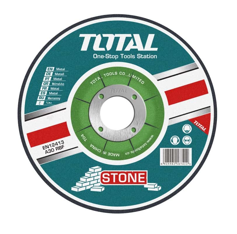 Total TAC2221151 Δίσκοι Κοπής Πέτρας (50 Τεμάχια - 115 X 3mm)