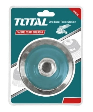 Total TAC32041 Πλεκτή Συρματόβουρτσα Γωνιακού Τροχού (Φ100mm)