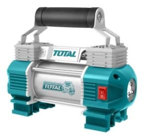 Total TTAC2506 Κομπρεσέρ Αέρος Αυτοκινήτου Βαρέως Τύπου Με Φώς 12V