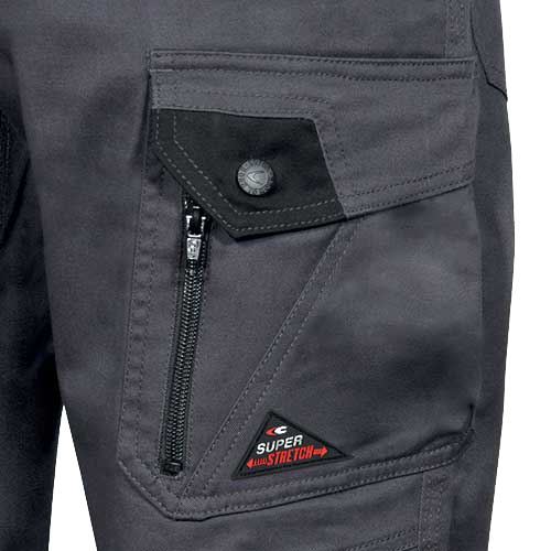 Super Stretch Cofra Jember Work Pants black/black - Kavoukis Tools