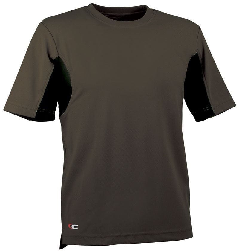Μπλουζάκι CoolDRY Cofra Caribbean clay brown/black