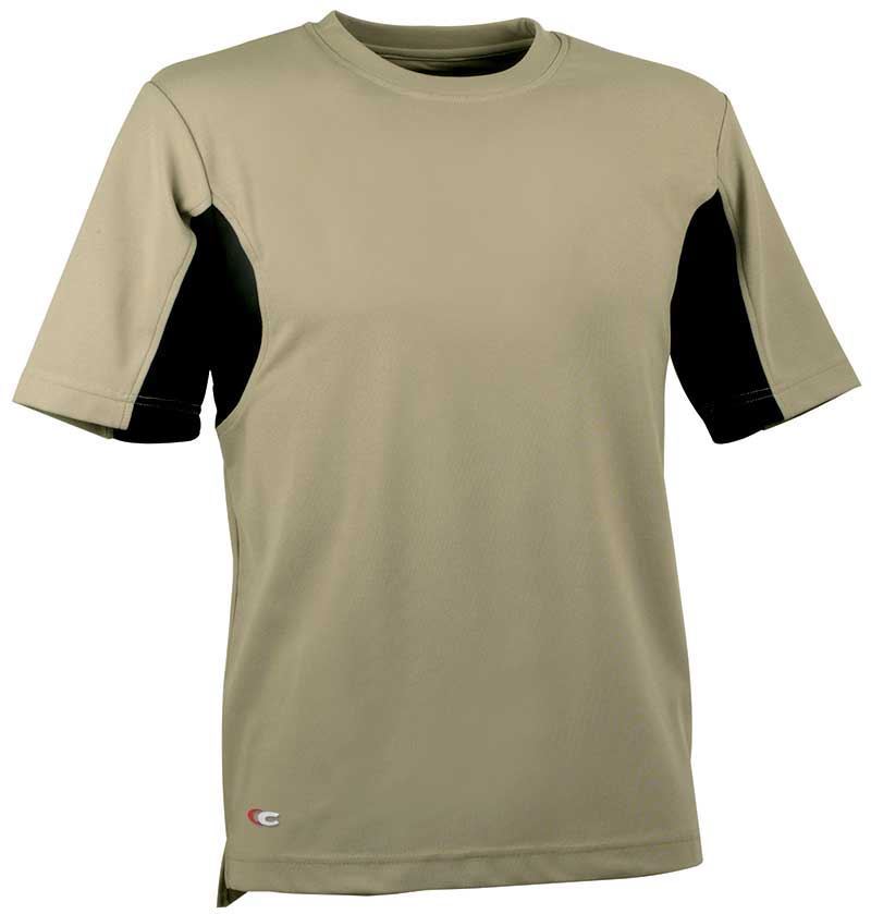 Μπλουζάκι CoolDRY Cofra Caribbean khaki/black