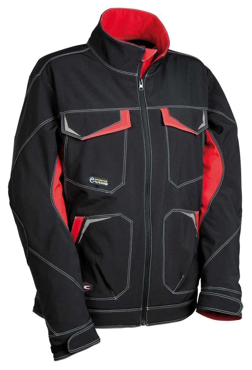Softshell Jacket Cofra Mirassol black/red