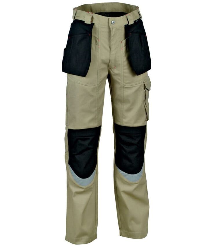 Παντελόνι Εργασίας Cofra Bricklayer khaki/black