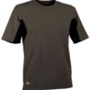 Μπλουζάκι CoolDRY Cofra Caribbean clay brown/black Μπλουζάκι CoolDRY Cofra Caribbean clay brown/black