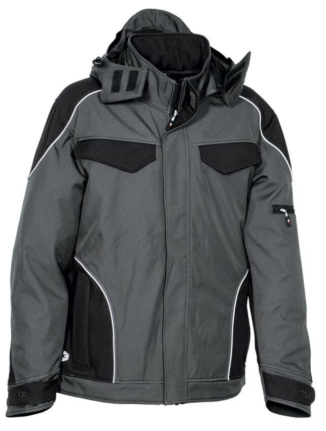 Softshell Jacket Cofra Tecka anthracite/black/anthracite