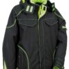 Softshell Jacket Cofra Tecka black/lime Softshell Jacket Cofra Tecka black/lime
