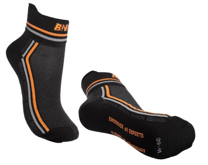 Κάλτσες Bennon Trek summer black/orange