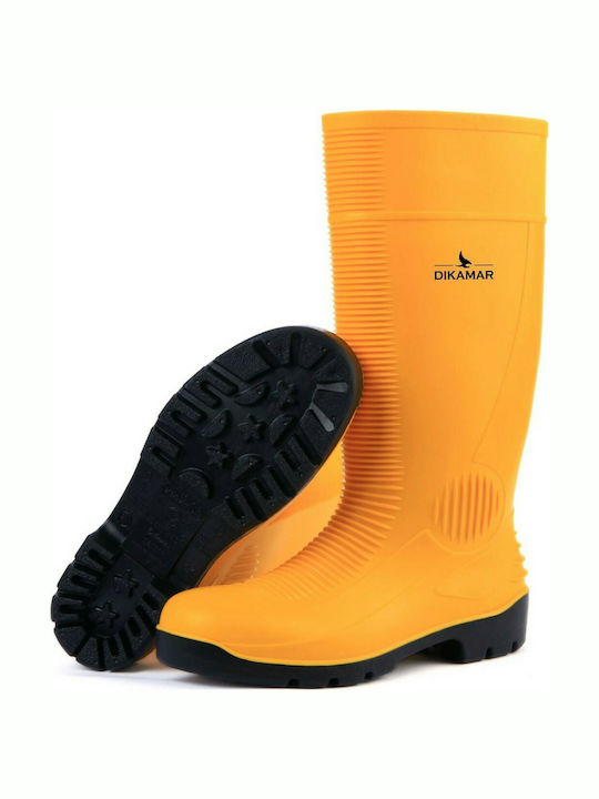 Μπότα (Γαλότσα) Ασφαλείας Dikamar Administrator Safety Plus S5 SRA yellow