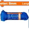 WADFOW WRZ1308 Σχοινί ΡΡ 8mm / 15m WADFOW WRZ1308 Σχοινί ΡΡ 8mm / 15m