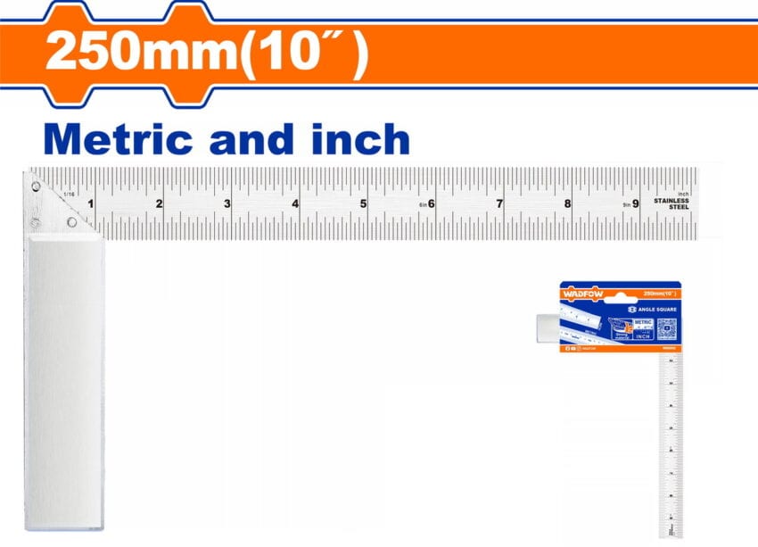 WADFOW WSR2925 Γωνία Γωνιάσματος Αλουμινίου 250mm