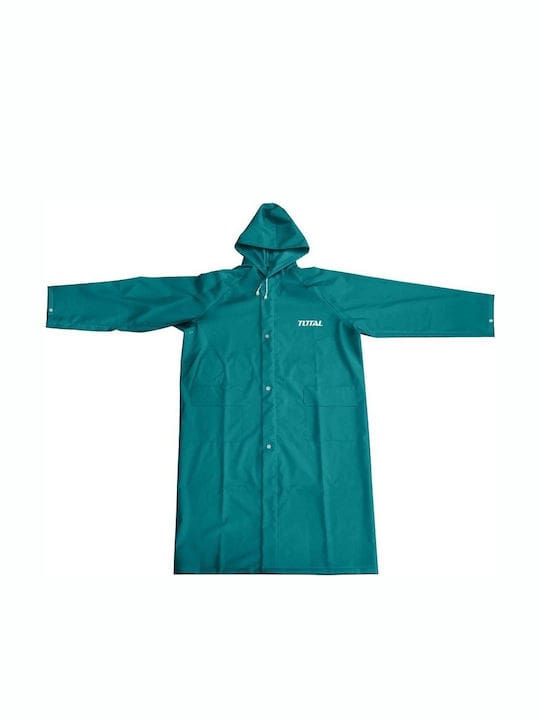 Total THTRC031 Αδιάβροχη Καμπαρντίνα Βαρέως Τύπου Τιρκουάζ