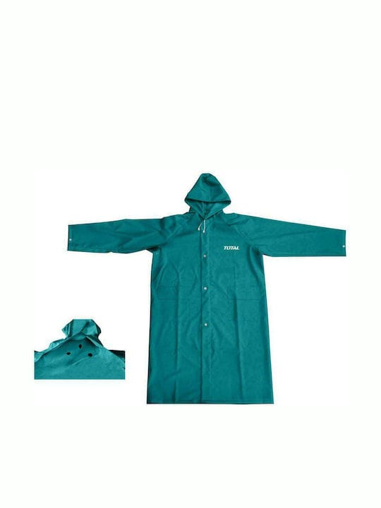 Total THTRC031 Αδιάβροχη Καμπαρντίνα Βαρέως Τύπου Τιρκουάζ