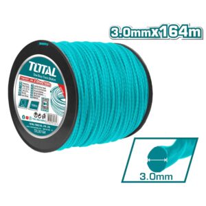 Total TRL30164 Μεσινέζα Στρογγυλή Καρούλι 3mm - 164m