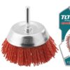 Total TAC33035 Βούρτσα για Δράπανο Νάιλον 75mm Καμπάνα