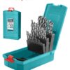 Total TACSD0251 Σετ 25 Τρυπάνια HSS με Κυλινδρικό Στέλεχος για Μέταλλο 25 Τεμάχια
