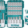 Total TACSDL24501 Σετ 45 Τρυπάνια με Εξάγωνο Στέλεχος για Μέταλλο