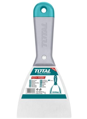 Total THT8310016 Σπάτουλα με Μεταλλική Λάμα 100mm και Πλαστική Λαβή