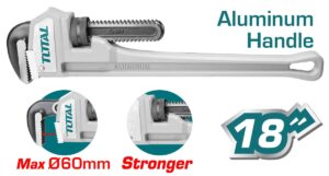 Total THTAL17186 Κάβουρας Υδραυλικών 2" 450mm