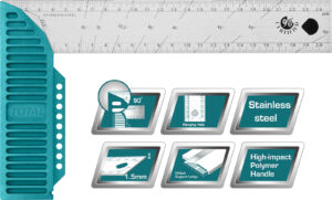 Total TMT61126 Γωνιόμετρο Μαραγκών Μήκους 30εκ