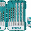Total TACSDL12201 Σετ 22 Διαμαντοτρύπανα με SDS Plus Στέλεχος για Ξύλο, Γυαλί και Πλακίδια Total TACSDL12201 Σετ 22 Διαμαντοτρύπανα με SDS Plus Στέλεχος για Ξύλο, Γυαλί και Πλακίδια