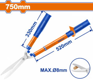 Wadfow WPR1E90 Ψαλίδι Χλόης - Θάμνων Τηλεσκοπικό 550-750mm