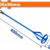 Wadfow WXE2308 Αναδευτήρας Φ-80 Χ 400mm