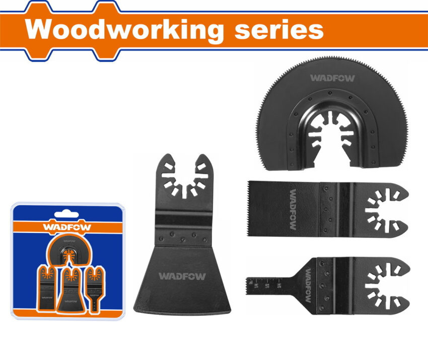 Wadfow WMA9401 Σετ Μαχαίρια Πολυεργαλείου Για Ξύλο
