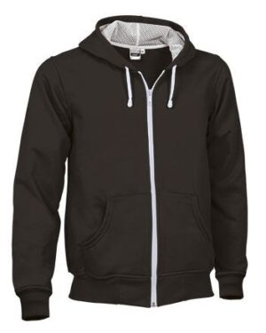 Ζακέτα με κουκούλα Valento Mamut black SUVAMAMNB