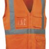Γιλέκο Εργασίας Ανακλαστικό Cofra Seki orange