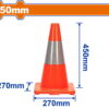 Wadfow WYJ1Α45 Κώνος PVC 45cm