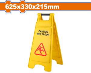 Wadfow WYJ4A60 Προειδοποιητική Πινακίδα Κίτρινη Wet Floor