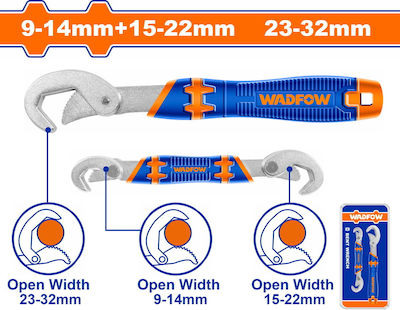 Wadfow WUW1103 Σετ Πολύκλειδα Υδραυλικού 2 Τεμάχια