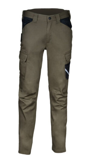 Παντελόνι Εργασίας Βαμβακερό Ελαστικό Cofra Vidago clay brown/black