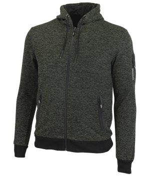 Ζακέτα ελευθέρου χρόνου με κουκούλα Promacher Chortos green