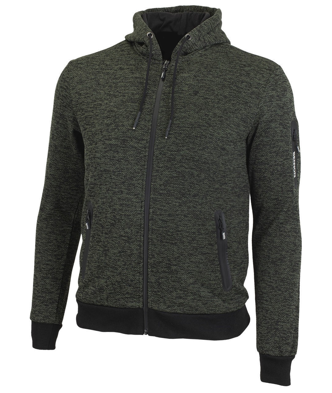 Ζακέτα ελευθέρου χρόνου με κουκούλα Promacher Chortos green