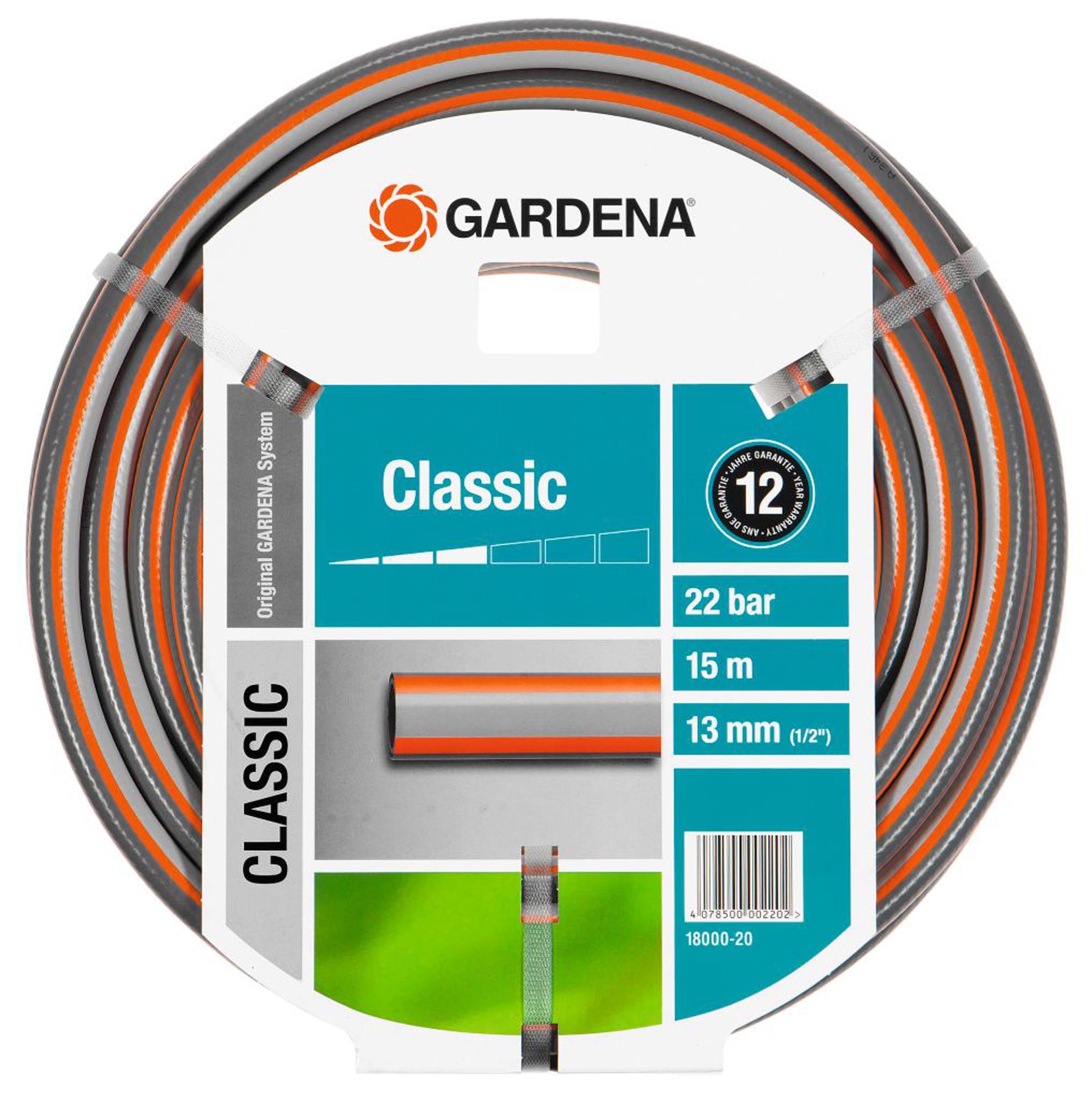 Gardena 18000-20 Λάστιχο Classic 1/2"- 15m