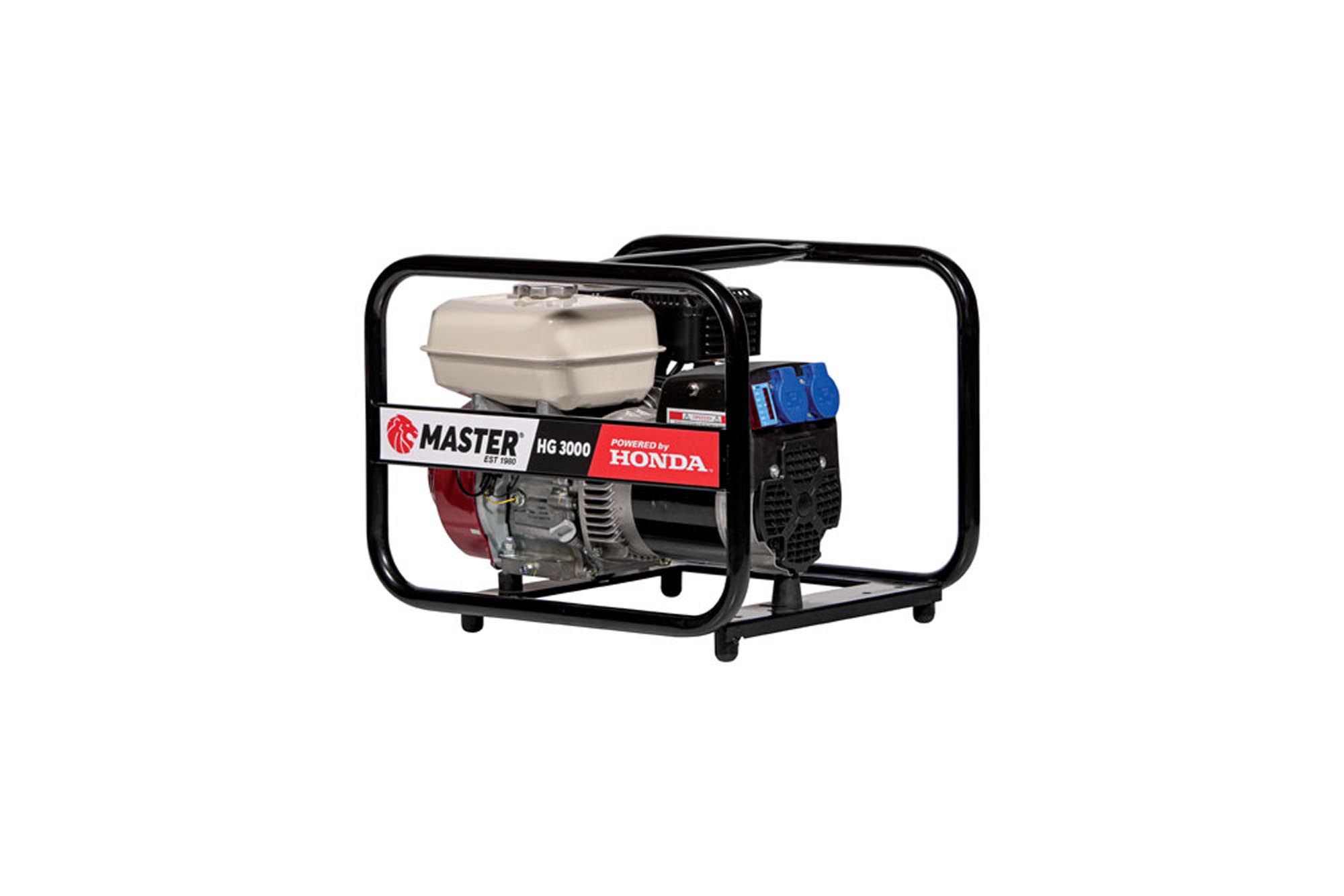 Master RG 3000 Γεννήτρια Βενζίνης Τετράχρονη με Μέγιστη Ισχύ 2.4kVA