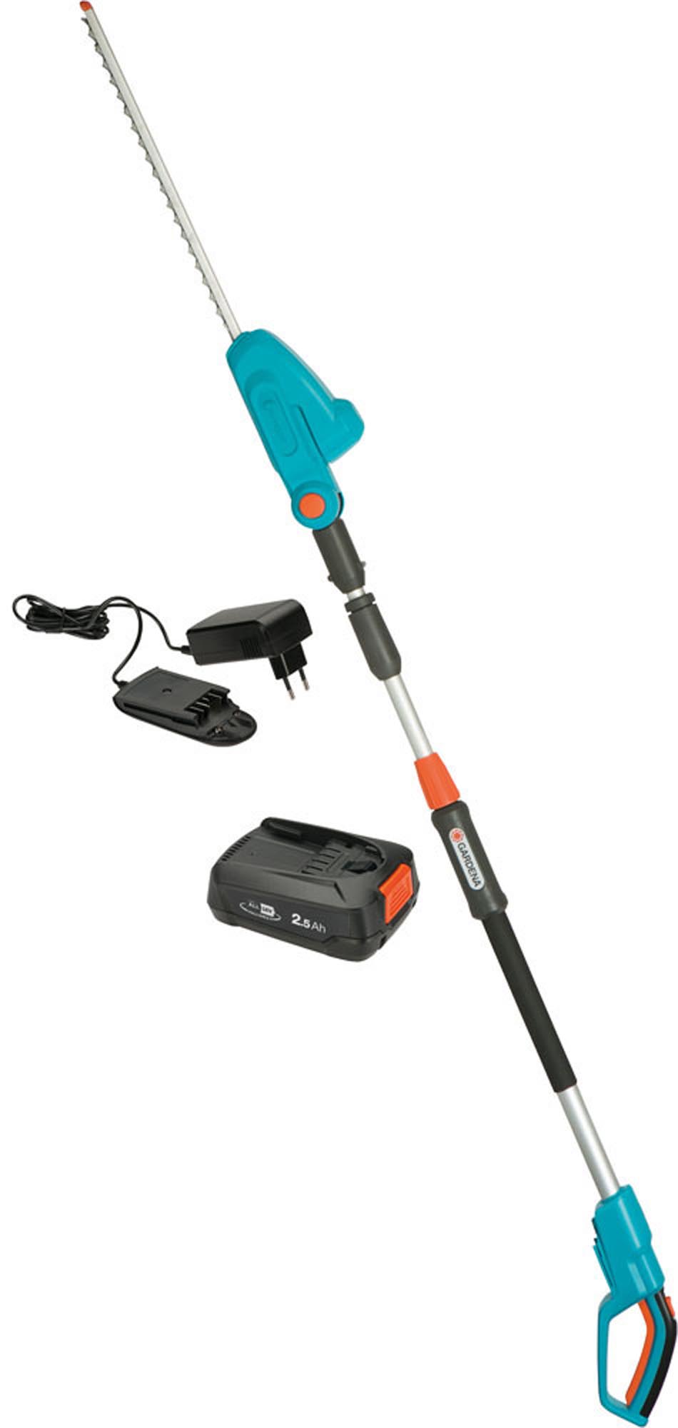 Gardena THS 42/18V P4A Μπορντουροψάλιδο Μπαταρίας 18V Τηλεσκοπικό με Μήκος Λάμας 42cm Solo 14732-55