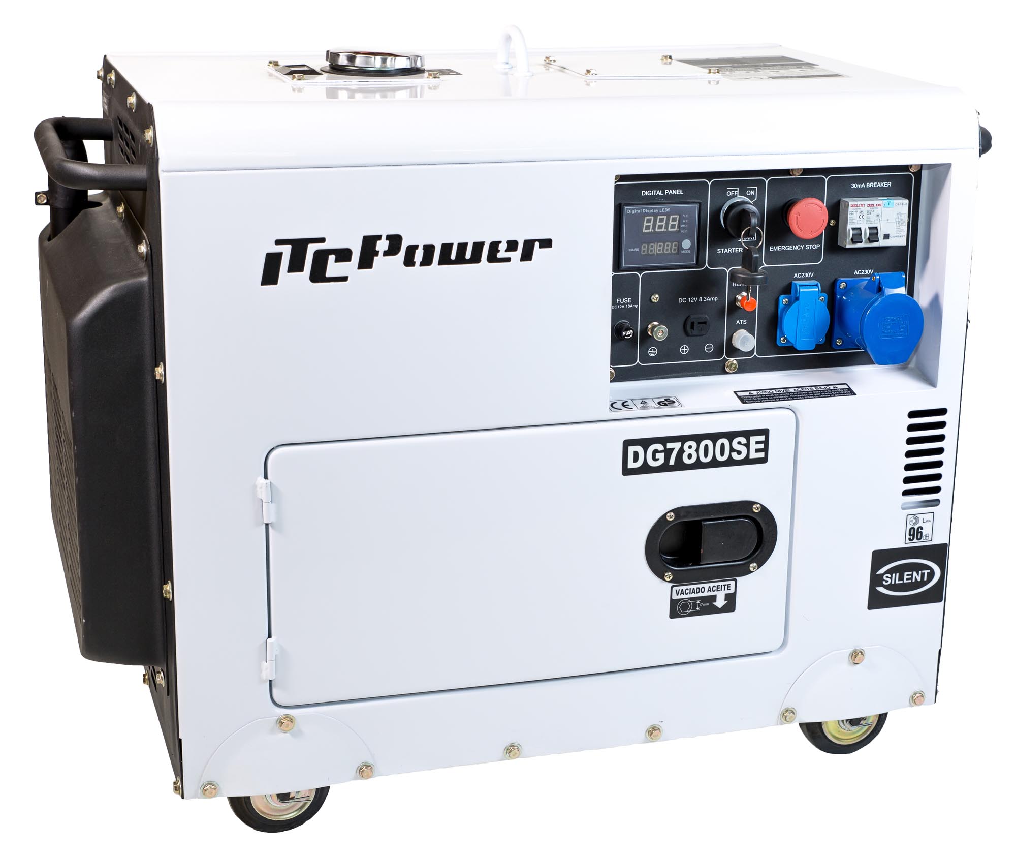 ITC Power DG 7800SE-T Ηλεκτροπαραγωγό Ζεύγος