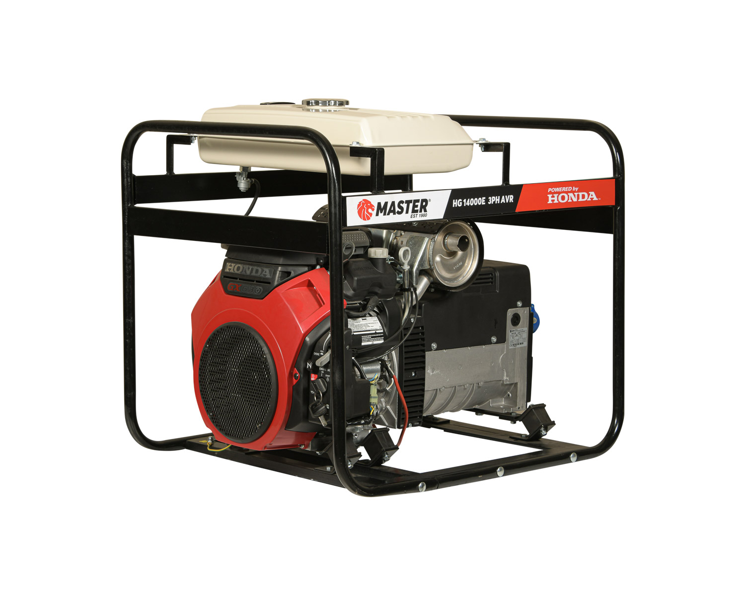 Master HG 14000E Ηλεκτροπαραγωγό Ζεύγος 3Ph AVR (Τριφασικό)