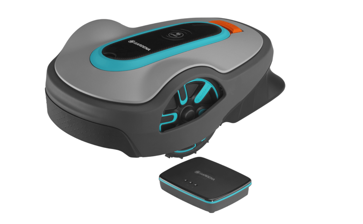 Gardena 19702-72 Smart Σετ Router με Ρομποτική Χλοοκοπτική Sileno Life 1000