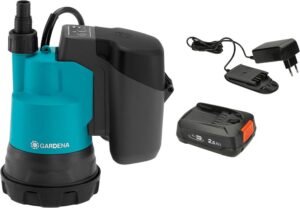 Gardena 14600-20 Μονοφασική Αντλία 2000/2 Ακαθάρτων / Λυμάτων 18V 94A