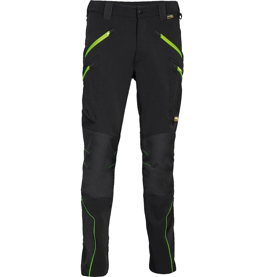 Κυνηγετικό Παντελόνι Ελαστικό 4-way stretch Cofra Velten black/lime