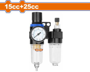 Wadfow WFF4504 Σετ Φιλτρο-Ρυθμιστής & Ελαιωτήρας Αέρος 1/4" 15cc+25cc