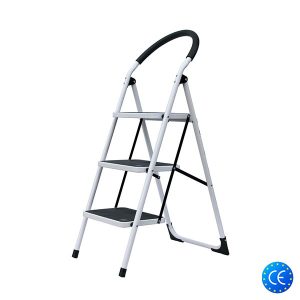 Σκάλα Μεταλλική 3 Σκαλοπάτια Βαρέως Τύπου